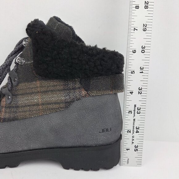 Jambu Water Resistant Redrock  Hiking Boot Gray Plaid Size 9 - Picture 12 of 13